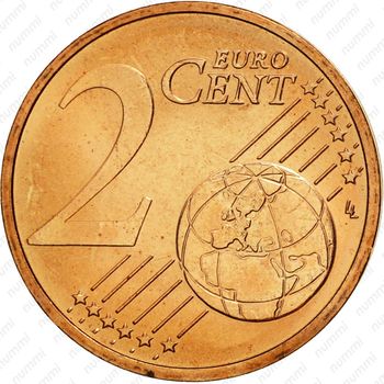 2 евро цента 2014 - Реверс