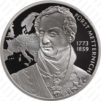 20 евро 2003, бидермейер - Реверс