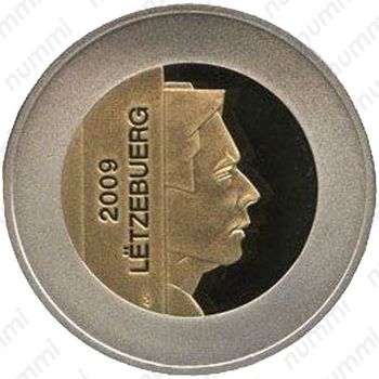 5 евро 2009, пустельга - Аверс