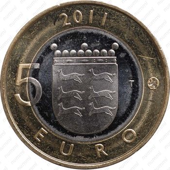 5 евро 2011, Остроботния - Реверс