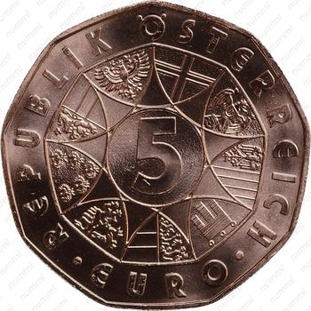 5 евро 2012, Шладминг (медь) - Аверс