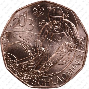 5 евро 2012, Шладминг (медь) - Реверс