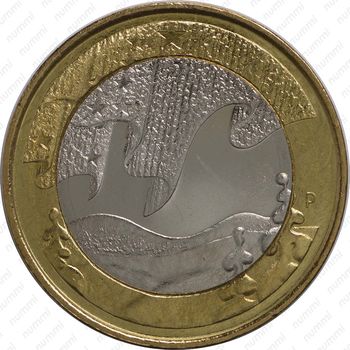 5 евро 2012, зима - Реверс