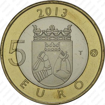 5 евро 2013, Карелия - Реверс