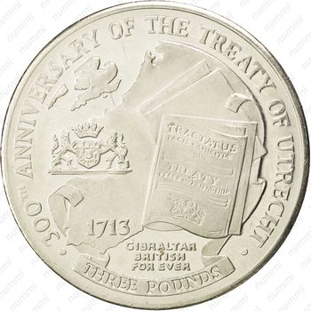 3 фунта 2013, Утрехтский договор - Реверс
