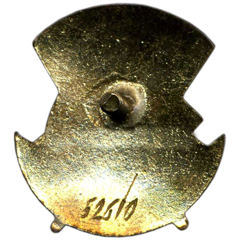 Знак «Отличнику здравоохранения. Часть 2» - Реверс
