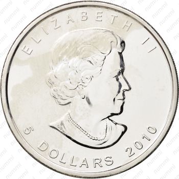 5 долларов 2010 - Аверс