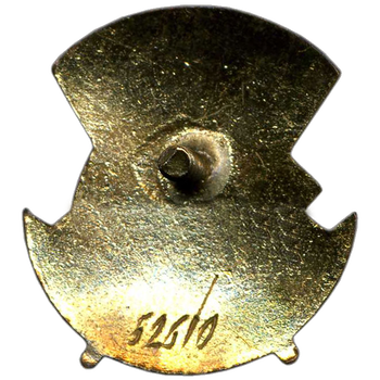 Знак «Отличнику здравоохранения. Часть 2» - Реверс