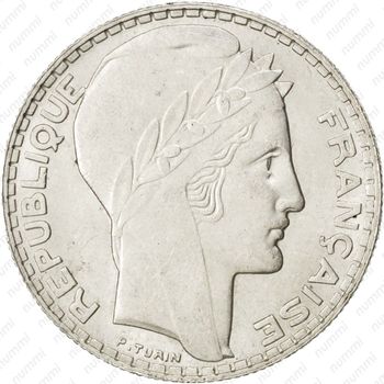 10 франков 1933 - Аверс