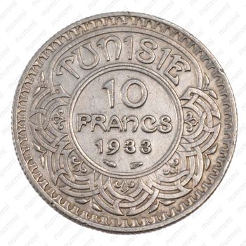 10 франков 1933 - Реверс