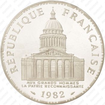 100 франков 1982 - Аверс
