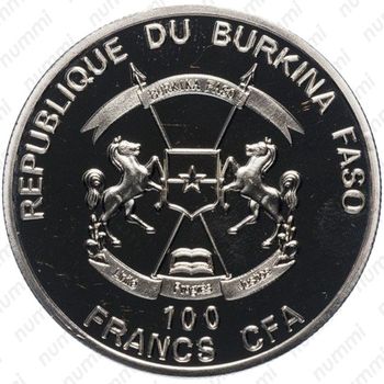 100 франков 2017 - Аверс