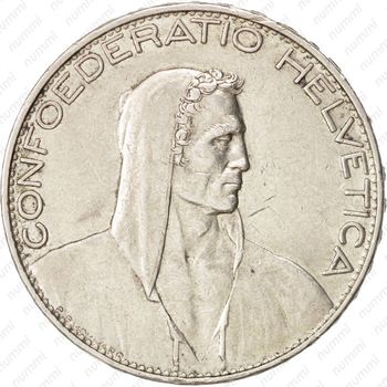 5 франков 1925 - Аверс