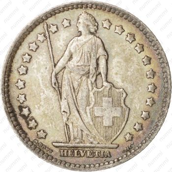 1 франк 1920 - Аверс