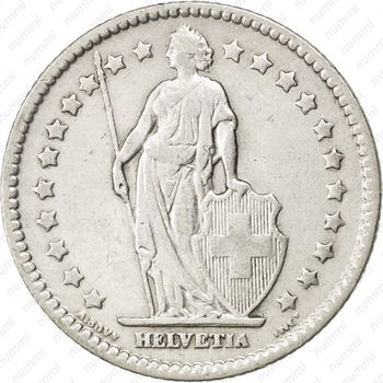 1 франк 1921 - Аверс