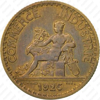 1 франк 1926 - Аверс