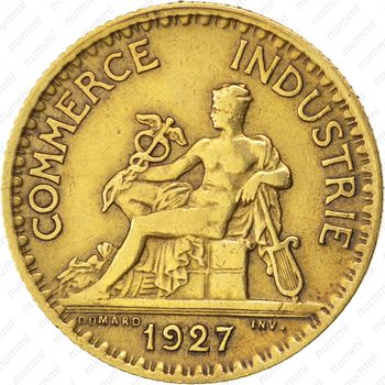 1 франк 1927 - Аверс