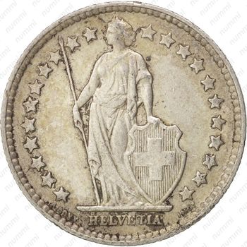 1/2 франка 1940 - Аверс