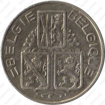 1 франк 1940, надпись - "BELGIE - BELGIQUE" - Аверс