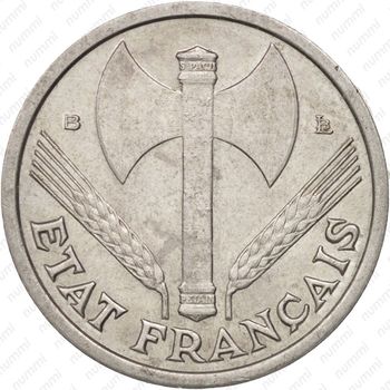 1 франк 1944, В - Аверс