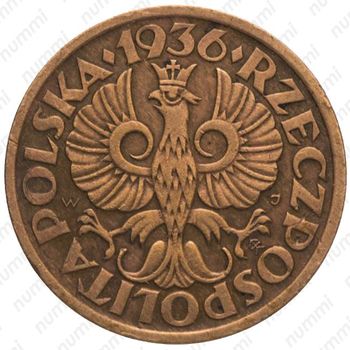 1 грош 1936 - Аверс