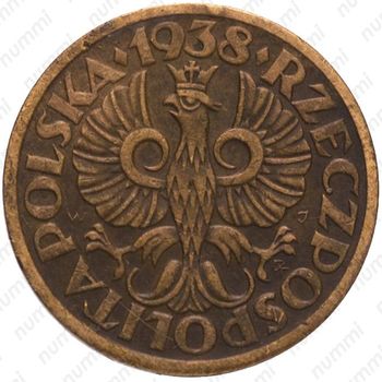 1 грош 1938 - Аверс