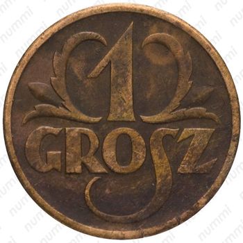 1 грош 1938 - Реверс