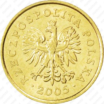 1 грош 2005 - Аверс