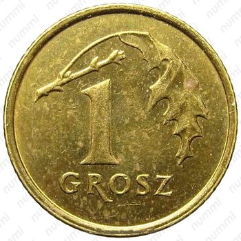 1 грош 2007 - Реверс