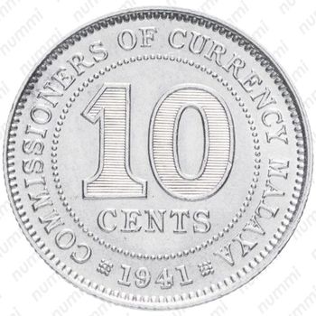 10 центов 1941 - Реверс