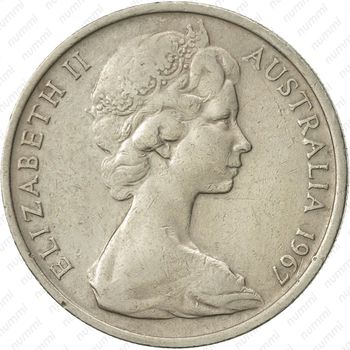 10 центов 1967 - Аверс