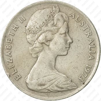 10 центов 1973 - Аверс