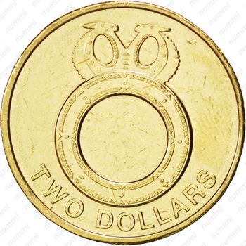 2 доллара 2012 - Реверс