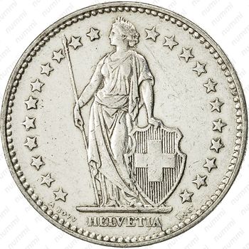 2 франка 1920 - Аверс
