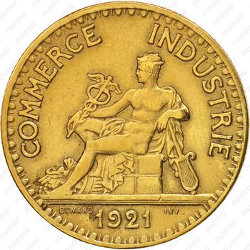 2 франка 1921 - Аверс