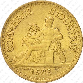 2 франка 1923 - Аверс