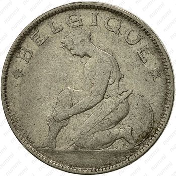 2 франка 1923, Медальное отношение аверс/реверс (0°) - Аверс