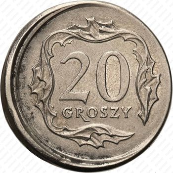 20 грошей 2009 - Реверс