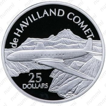 25 долларов 2003, Comet - Реверс