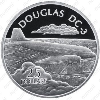 25 долларов 2003, DC-3 - Реверс