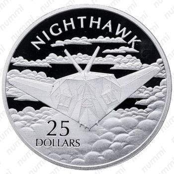 25 долларов 2003, Nighthawk - Реверс