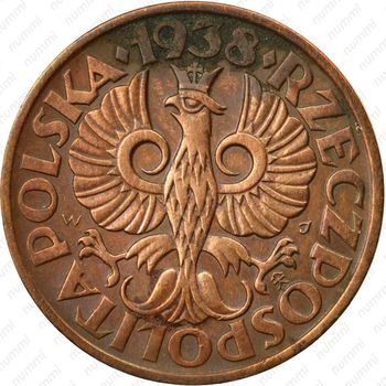 2 гроша 1938 - Аверс
