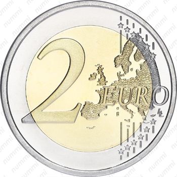 2 евро 2016 - Реверс