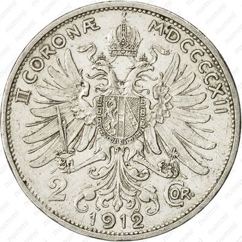2 кроны 1912 - Реверс