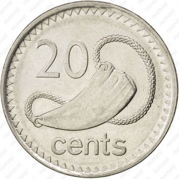 20 центов 2009 - Реверс