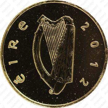 20 евро 2012, Коллинз Ирландия - Аверс