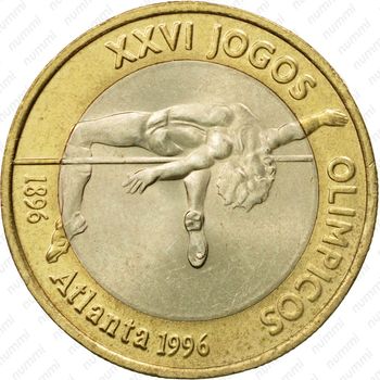 200 эскудо 1996, олимпиада - Реверс