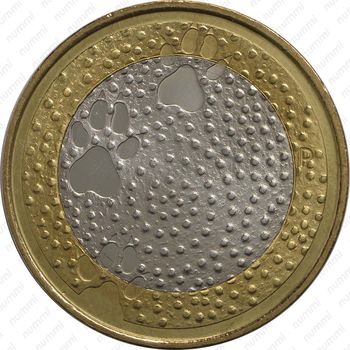 5 евро 2012, фауна Финляндия - Реверс
