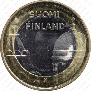 5 евро 2012, Уусимаа Финляндия - Аверс