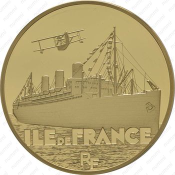 50 евро 2016, Иль де Франс Франция - Аверс